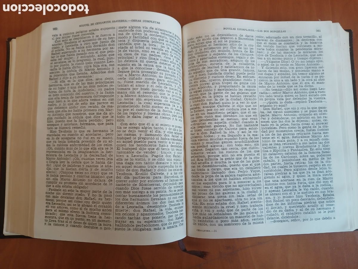 Libros de segunda mano: Obras Completas. Miguel de Cervantes. - Foto 13