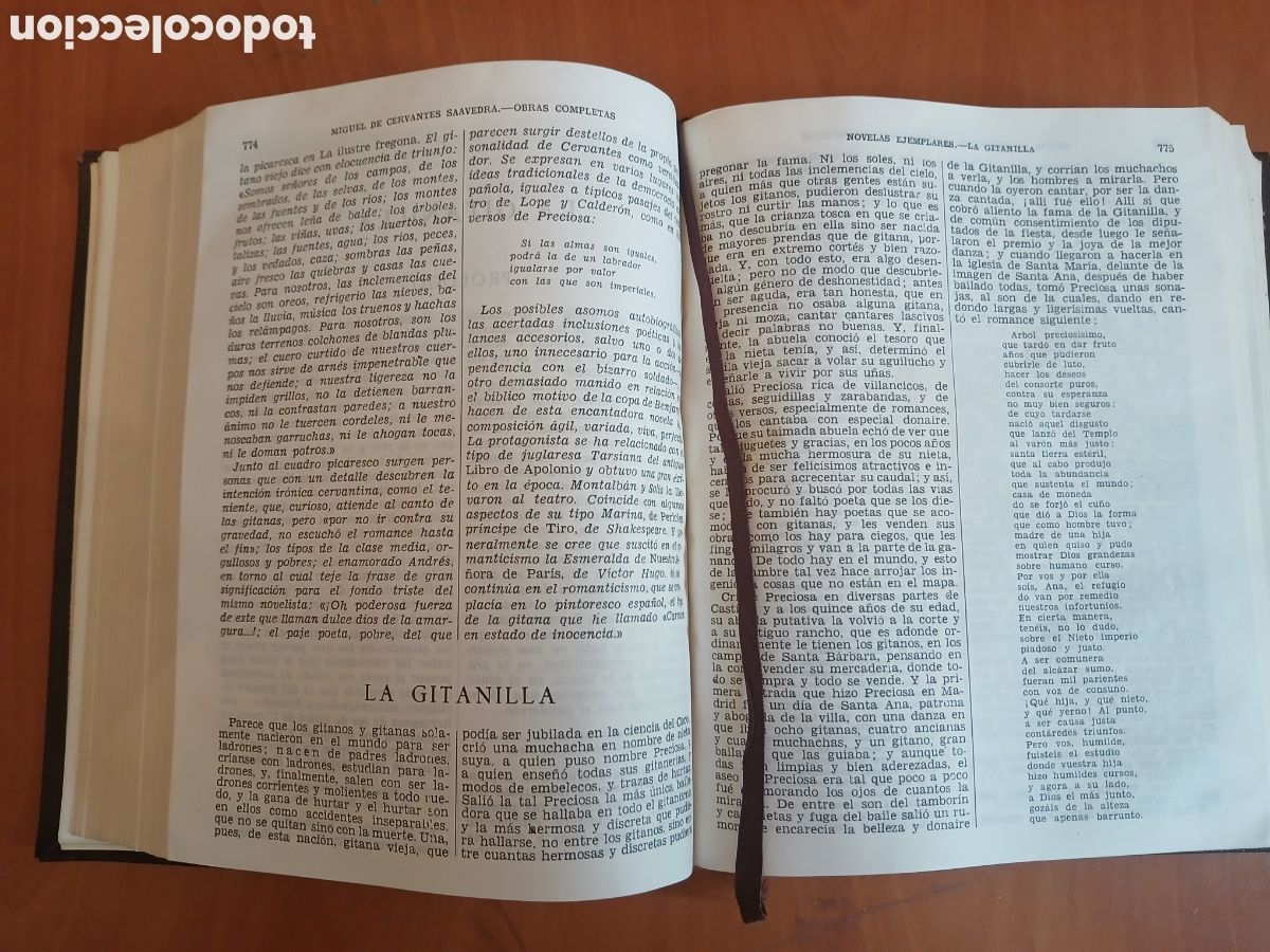 Libros de segunda mano: Obras Completas. Miguel de Cervantes. - Foto 14