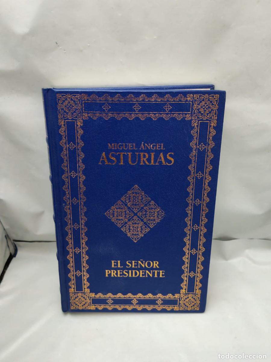Libros de segunda mano: El se&ntilde;or presidente (Piel tapa dura con dorados)