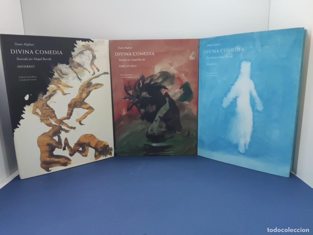 Libros de segunda mano: DIVINA COMEDIA. PARA&Iacute;SO-PURGATORIO-INFIERNO / DANTE ALIGBERI / ILUSTRADA POR MIQUEL BARCELO