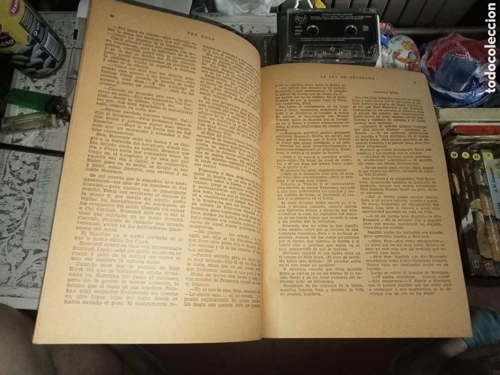 Libros de segunda mano: biblioteca oro 276 la ley de oklahoma - Foto 4
