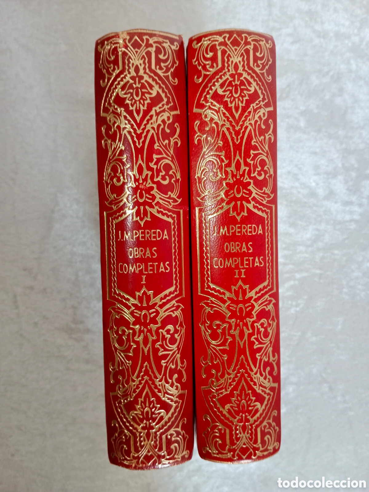 Libros de segunda mano: JOS&Eacute; MAR&Iacute;A DE PEREDA, OBRAS COMPLETAS, I+II, AGUILAR LUJO , 1959