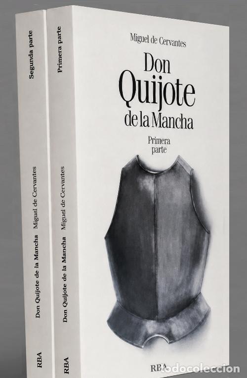Libri di seconda mano: �M1077 - DON QUIJOTE DE LA MANCHA. MIGUEL DE CERVANTES. COMPLETO. 2 VOLUMENES. EL PAIS 2005.
