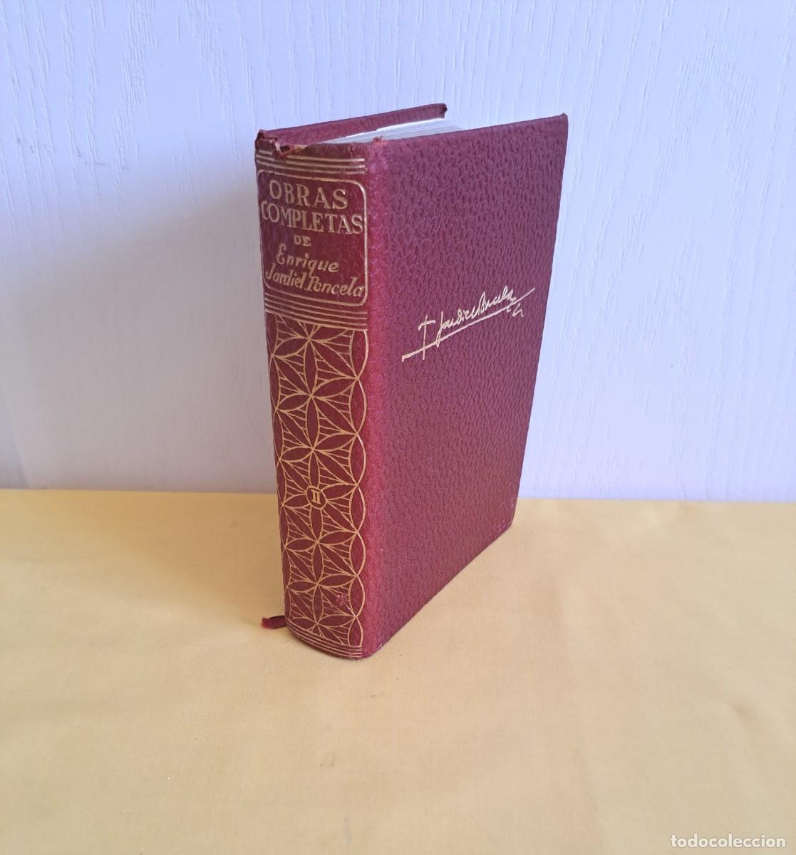 Libros de segunda mano: ENRIQUE JARDIEL PONCELA - OBRAS COMPLETAS II - EDITORIAL AHR, CUARTA EDICION 1965