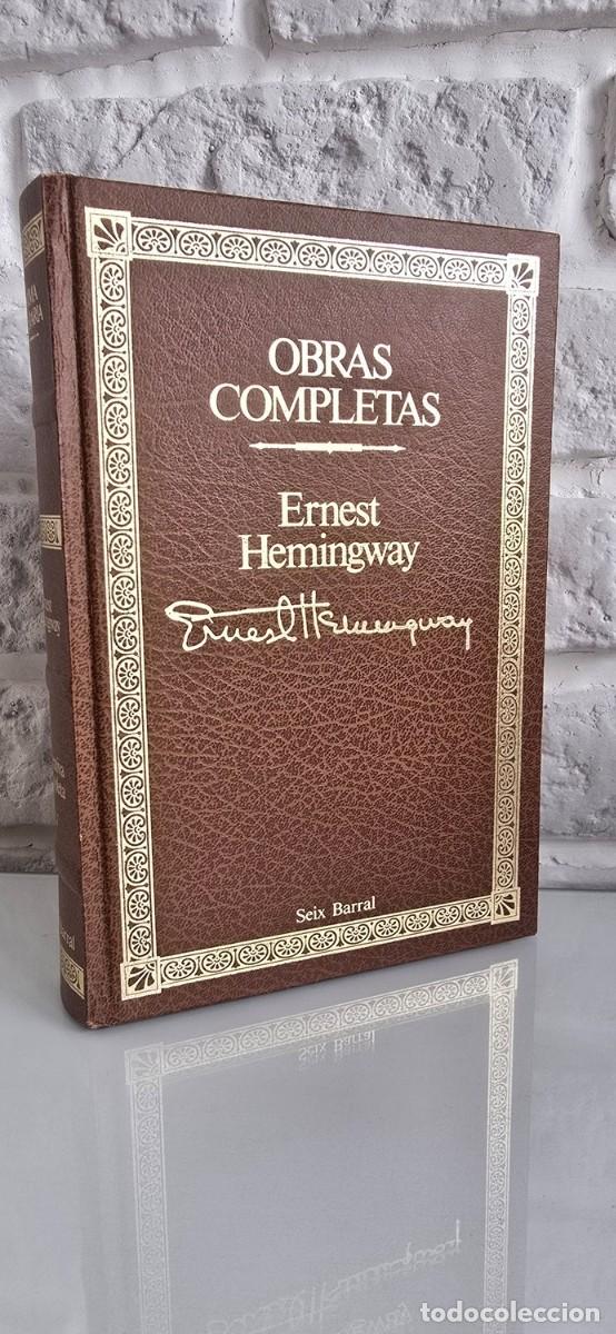 Libros de segunda mano: ERNEST HEMINGWAY. (Obras completas, tomo V. Suma Literaria, 1986).