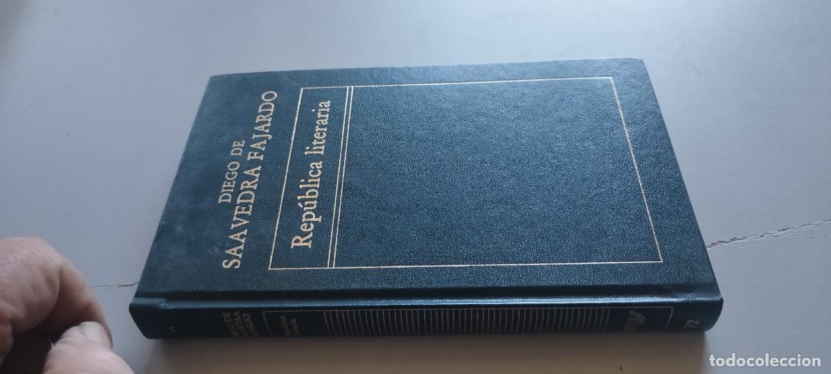 Libros de segunda mano: REPUBLICA LITERARIA / DIEGO DE SAAVEDRA FAJARDO / TXT 125 / ORBIS