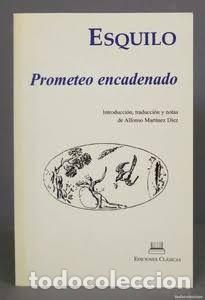 Libros de segunda mano: Prometeo encadenado. Esquilo