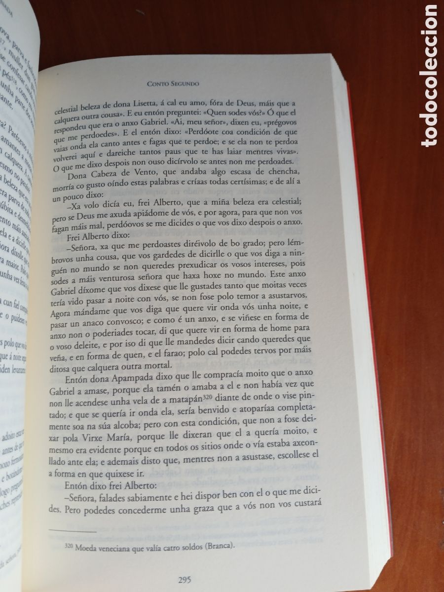 Libros de segunda mano: Decamer&oacute;n. Giovanni Bocaccio. Edici&oacute;n en gallego. - Foto 11