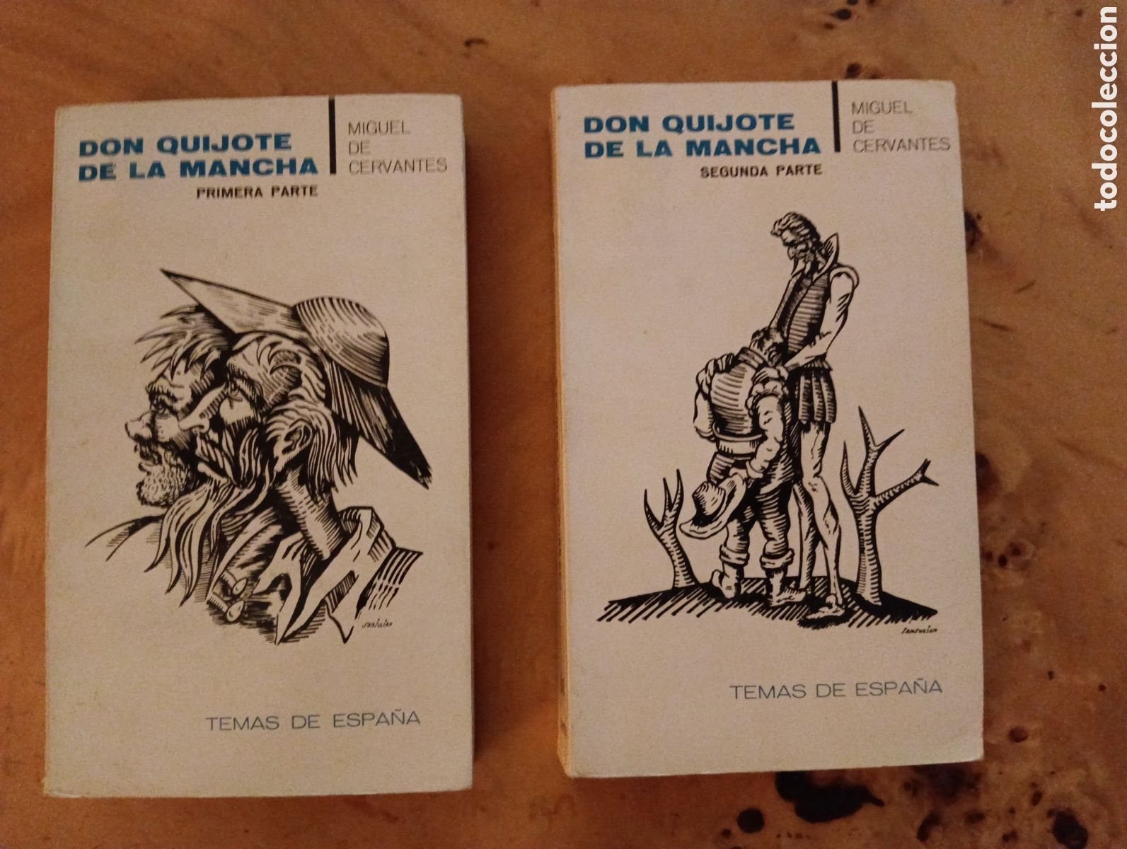 Libros de segunda mano: Don Quijote de la Mancha, Miguel de Cervantes Temas de Espa&ntilde;a