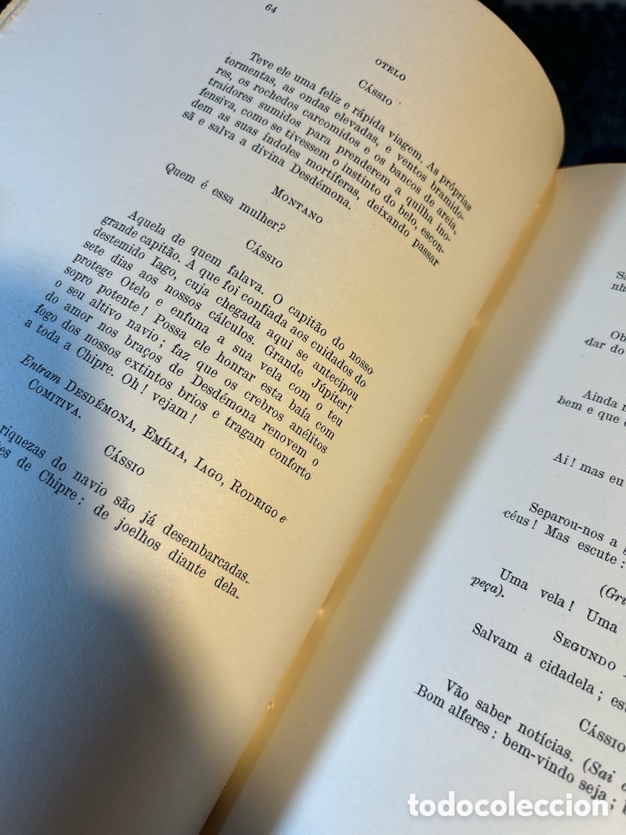 Libros de segunda mano: OTELO O MOURO DE VENEZA - SHAKESPEARE - A5 - Foto 7