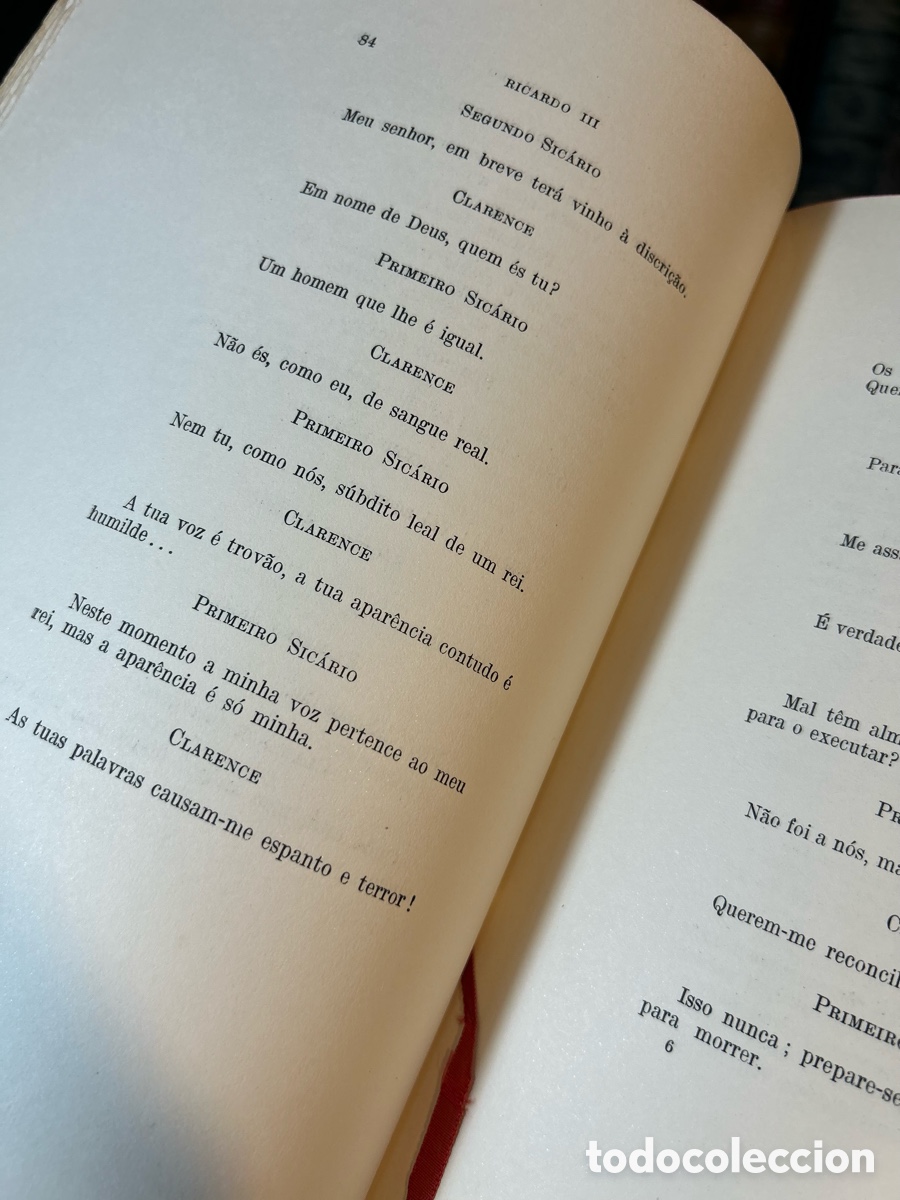 Libros de segunda mano: RICARDO III - WILLIAM SHAKESPEARE- PORTUGUES - A5 - Foto 7