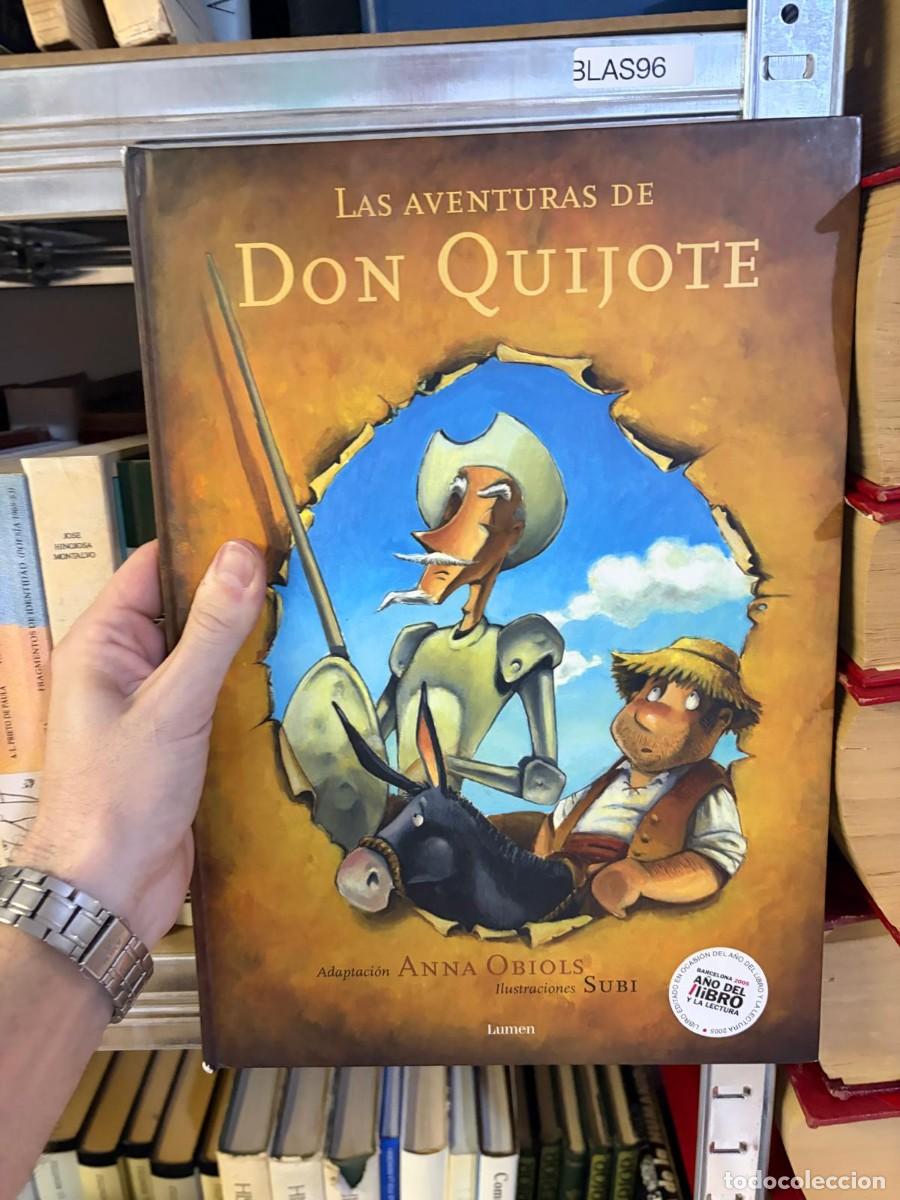 Libros de segunda mano: BLAS96 Anna Obiols, Las aventuras de Don Quijote, ilustraciones de Subi, Lumen