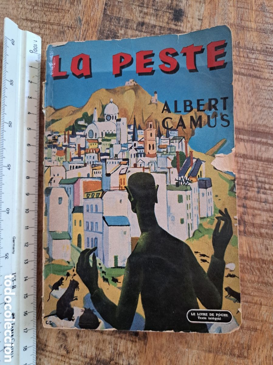 Libros de segunda mano: Jml La peste, Albert Camus, editions Gallimard, 1947. Le livre de poche. En ingles