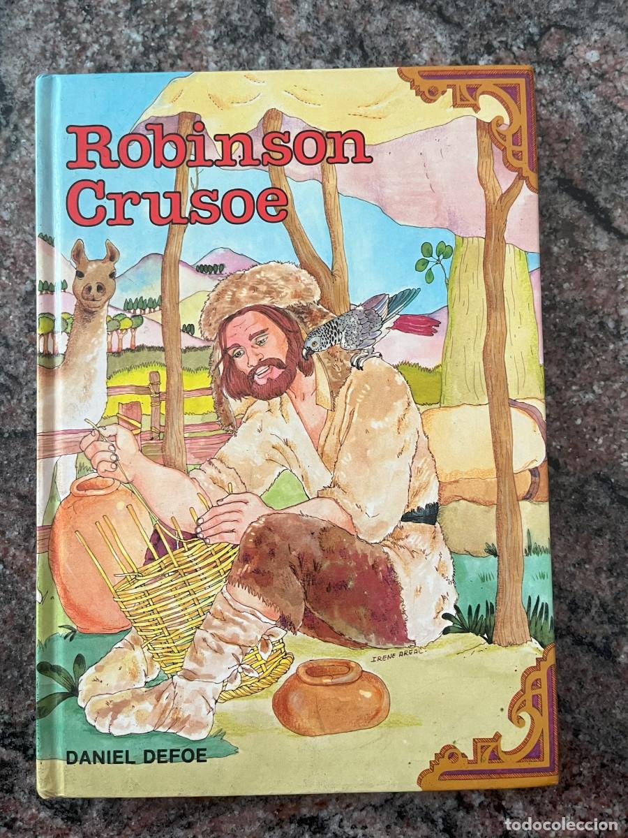 Libros de segunda mano: Robinson Crusoe - Daniel Defoe (Cl&aacute;sico Juvenil - Tapa Dura)