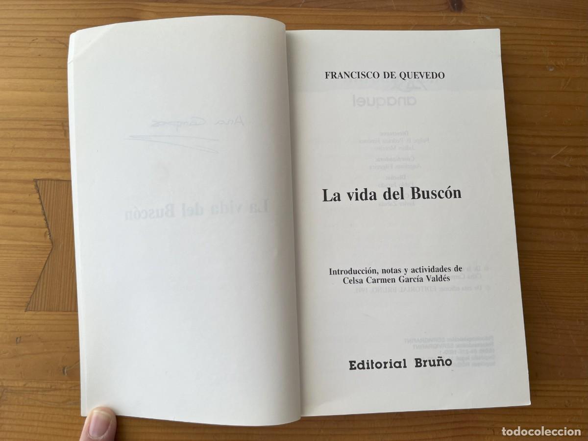 Libros de segunda mano: La Vida del Busc&oacute;n, de Francisco de Quevedo - Foto 3