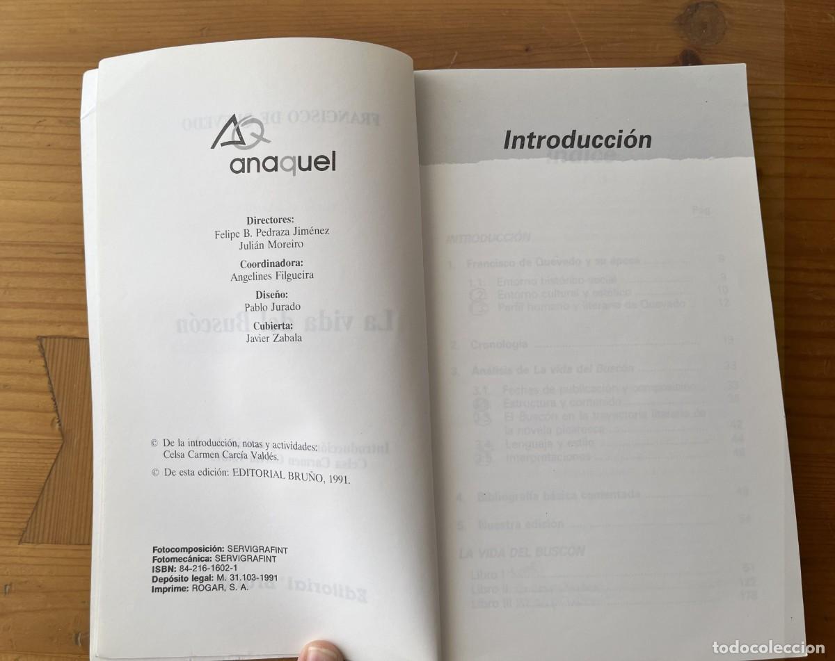 Libros de segunda mano: La Vida del Busc&oacute;n, de Francisco de Quevedo - Foto 4