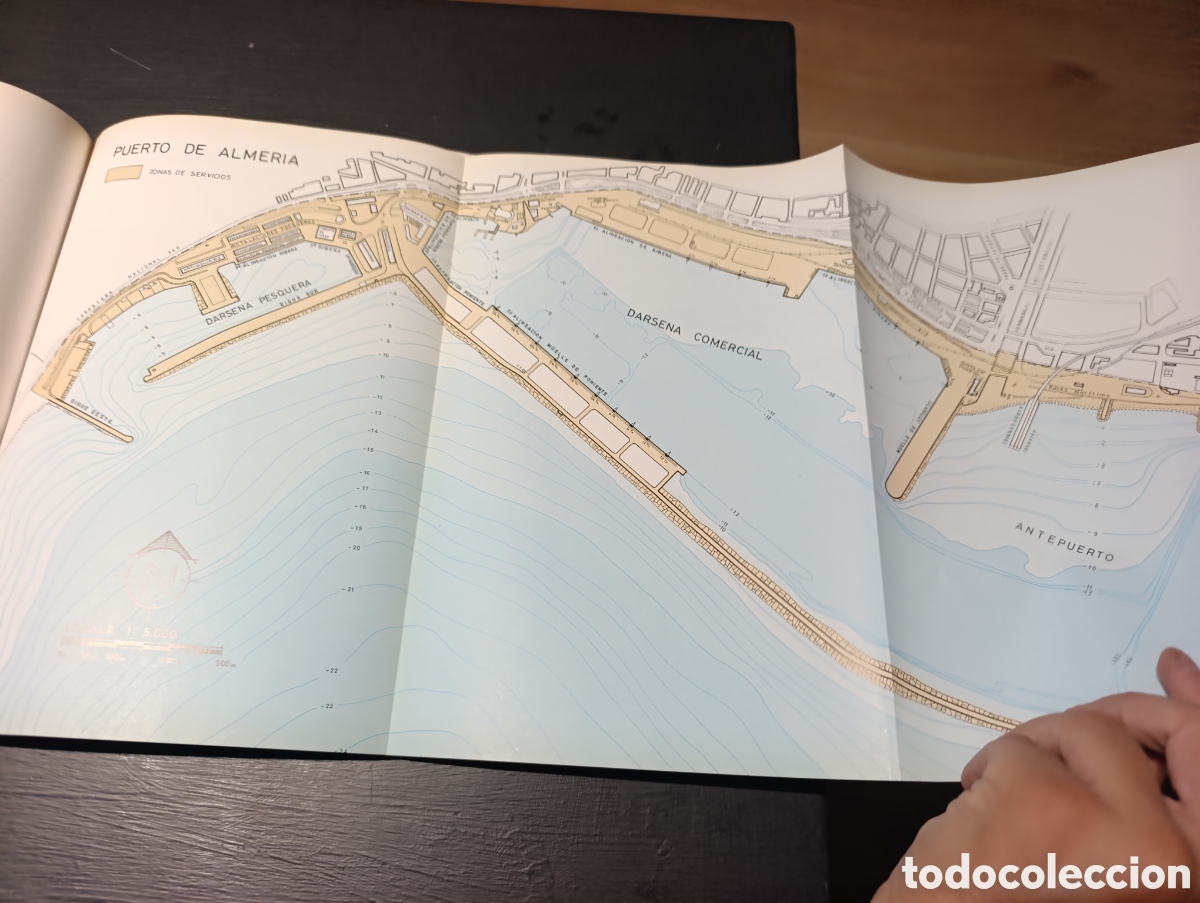 Libros de segunda mano: Memoria Anual del puerto de ALMERIA en 1985 - Foto 2