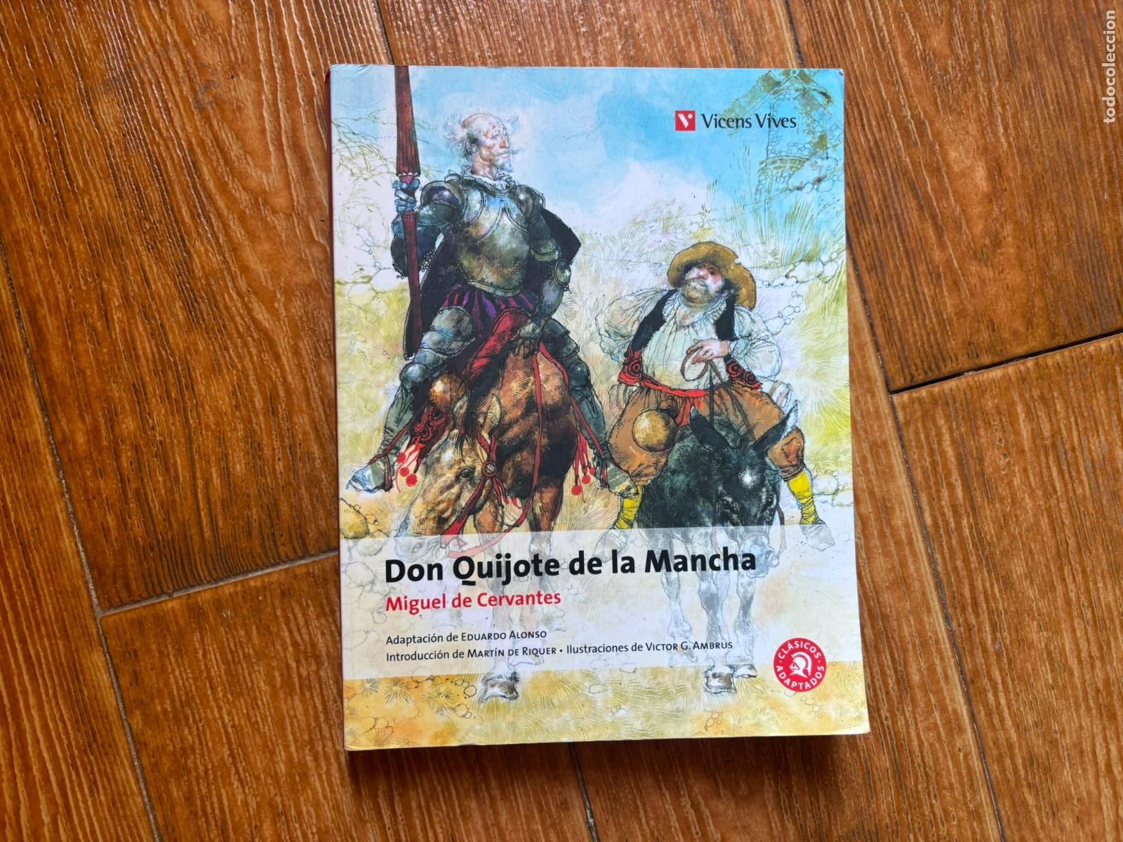 Libros de segunda mano: Don Quijote de la Mancha MIGUEL Cervantes Editorial Vicens Vives, 2010