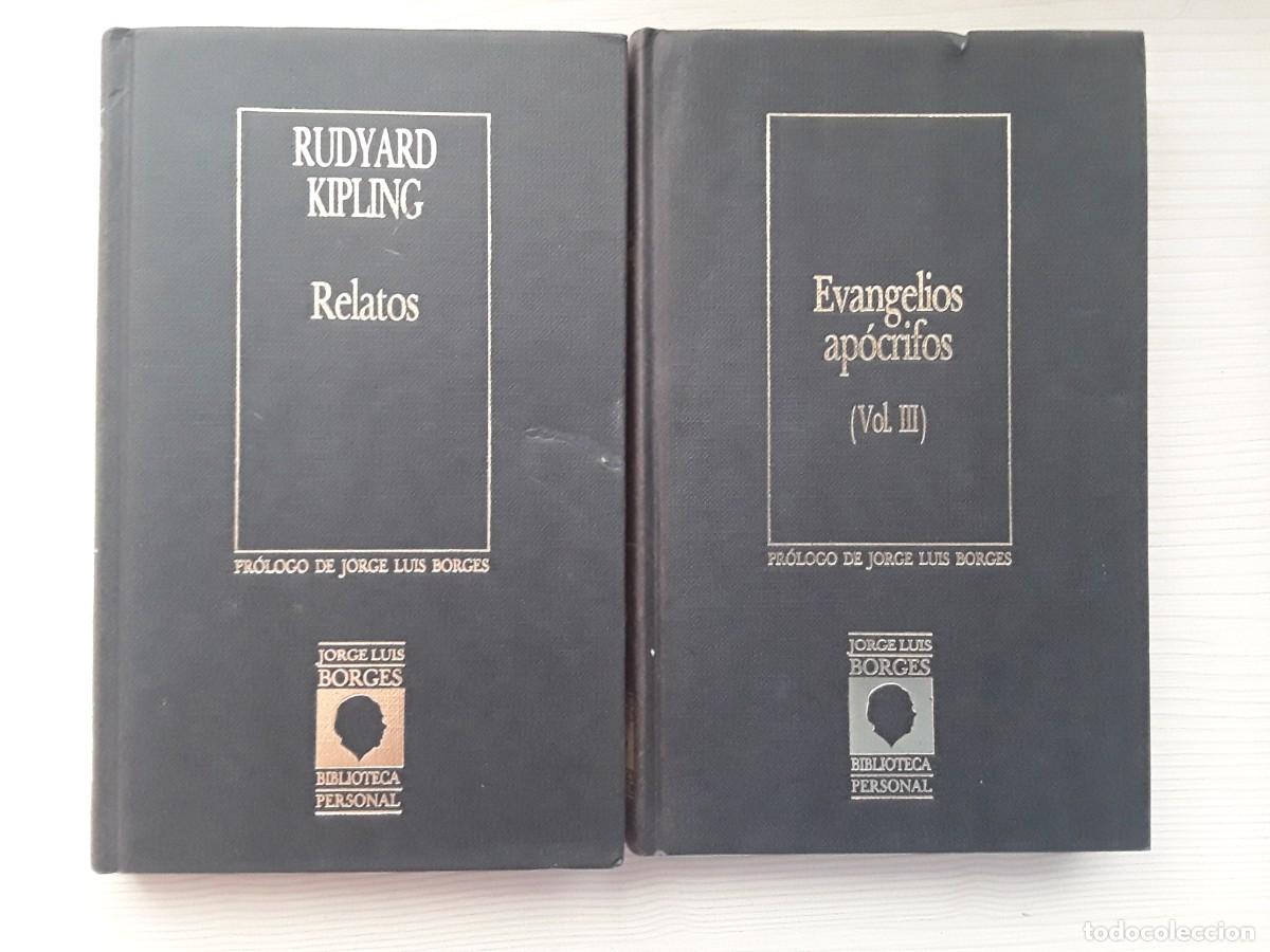 Libros de segunda mano: BIBLIOTECA PERSONAL DE JORGE LUIS BORGES. ORBIS. 80 TOMOS. COMPLETA. - Foto 11