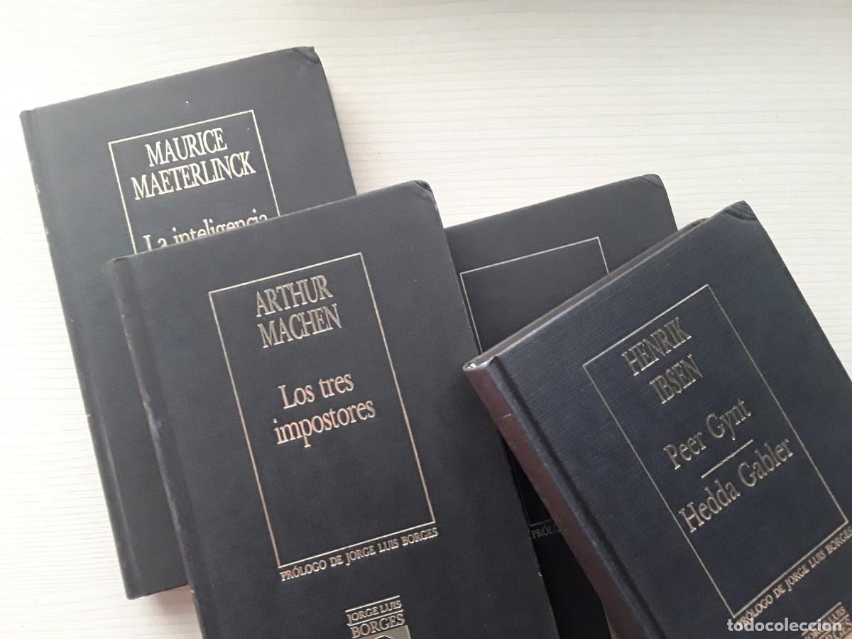Libros de segunda mano: BIBLIOTECA PERSONAL DE JORGE LUIS BORGES. ORBIS. 80 TOMOS. COMPLETA. - Foto 12
