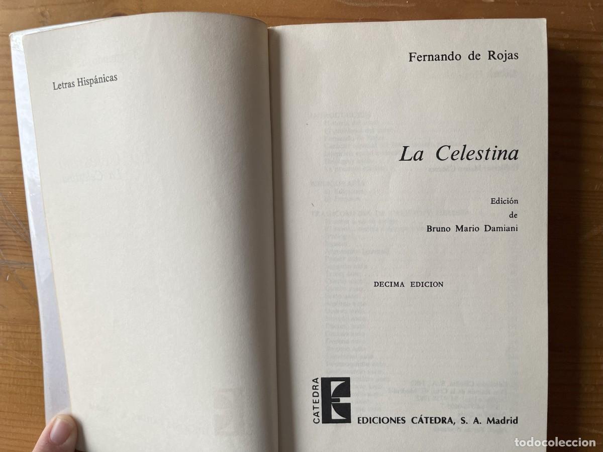 Libros de segunda mano: La Celestina, editorial C&aacute;tedra - Foto 3