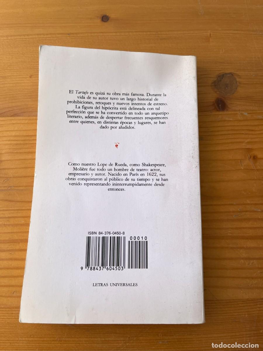 Libros de segunda mano: Tartufo, de Moli&egrave;re. Editorial C&aacute;tedra - Foto 2