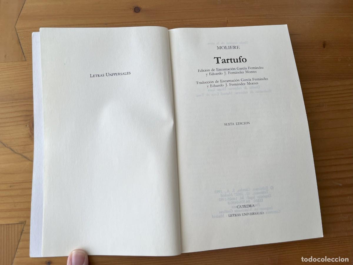 Libros de segunda mano: Tartufo, de Moli&egrave;re. Editorial C&aacute;tedra - Foto 3