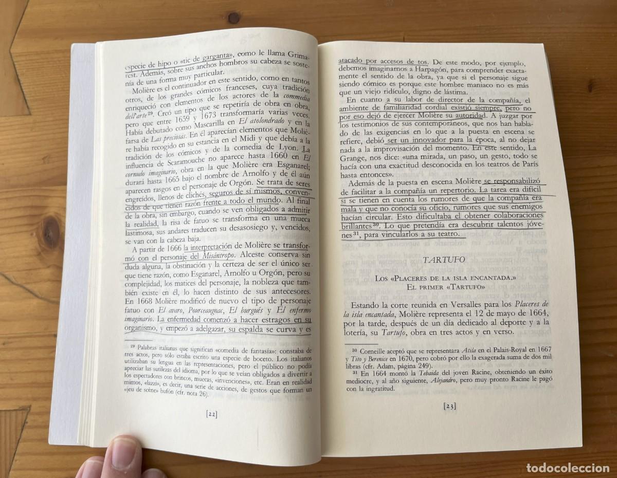 Libros de segunda mano: Tartufo, de Moli&egrave;re. Editorial C&aacute;tedra - Foto 6