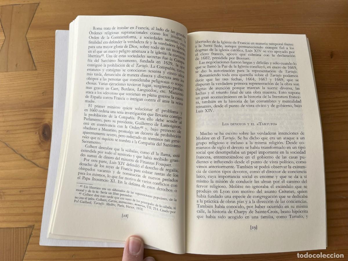 Libros de segunda mano: Tartufo, de Moli&egrave;re. Editorial C&aacute;tedra - Foto 7