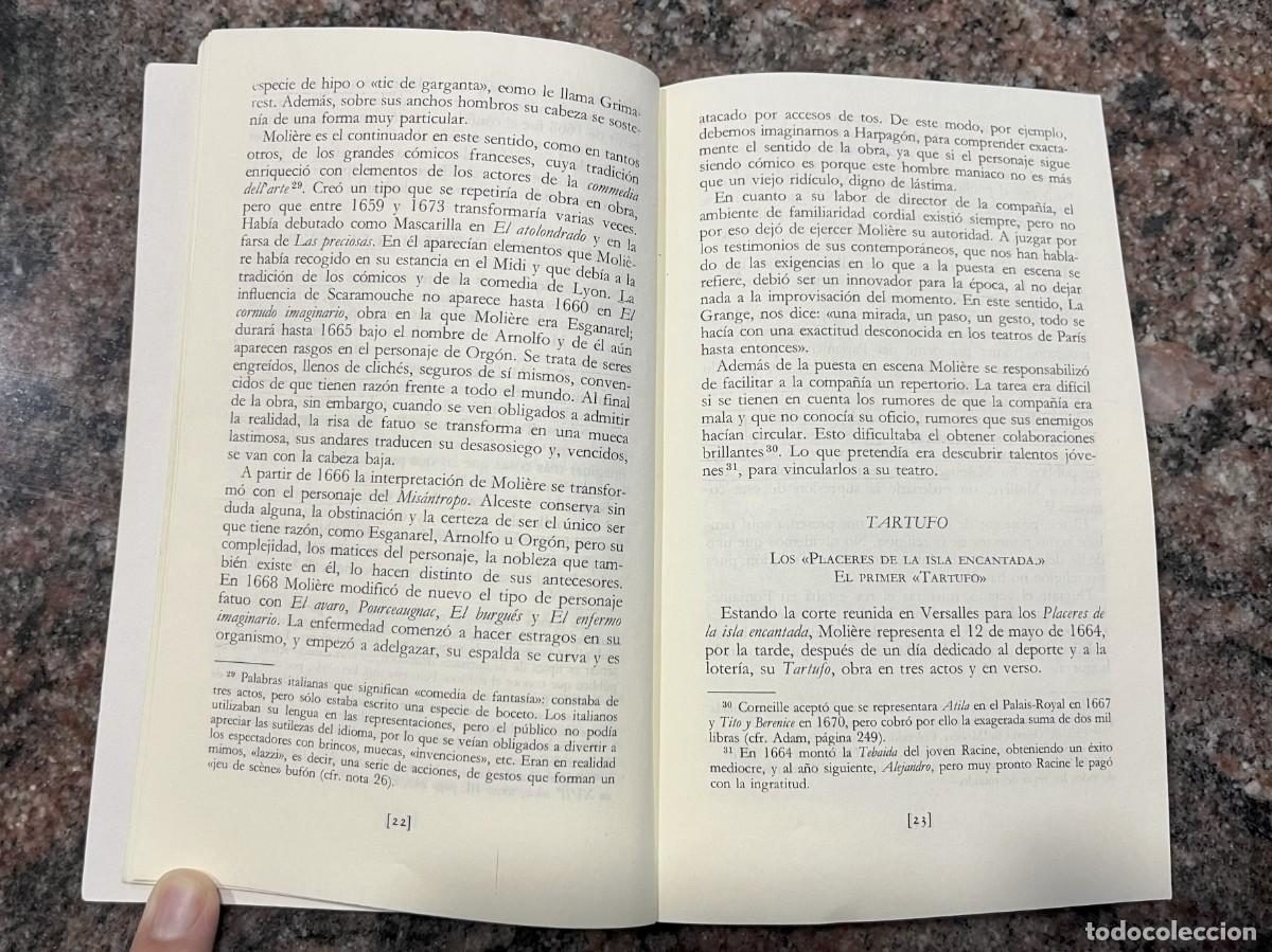 Libros de segunda mano: Tartufo, de Moli&egrave;re. Editorial C&aacute;tedra - Foto 9