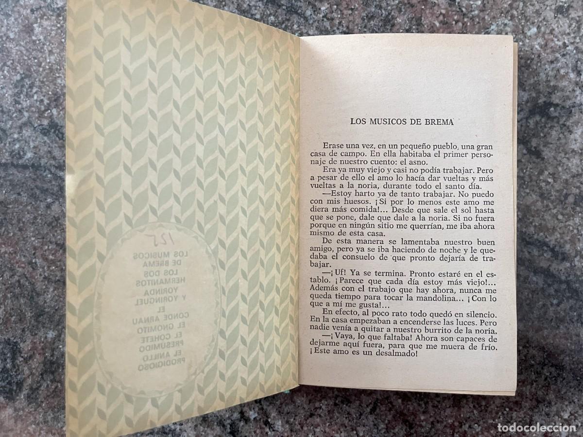 Libros de segunda mano: Los M&uacute;sicos de Brema - Bruguera 1974 - Foto 3