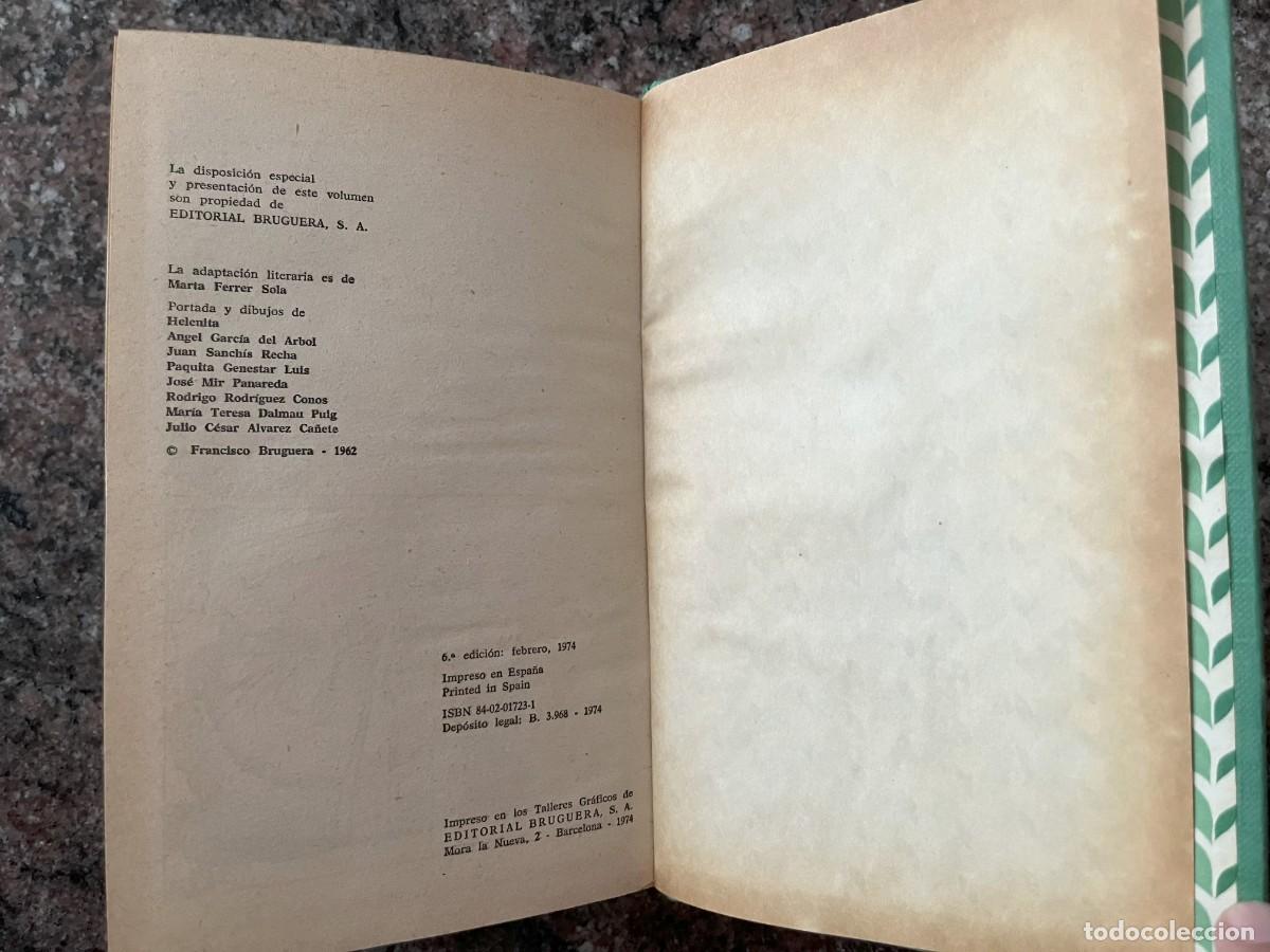Libros de segunda mano: Los M&uacute;sicos de Brema - Bruguera 1974 - Foto 4