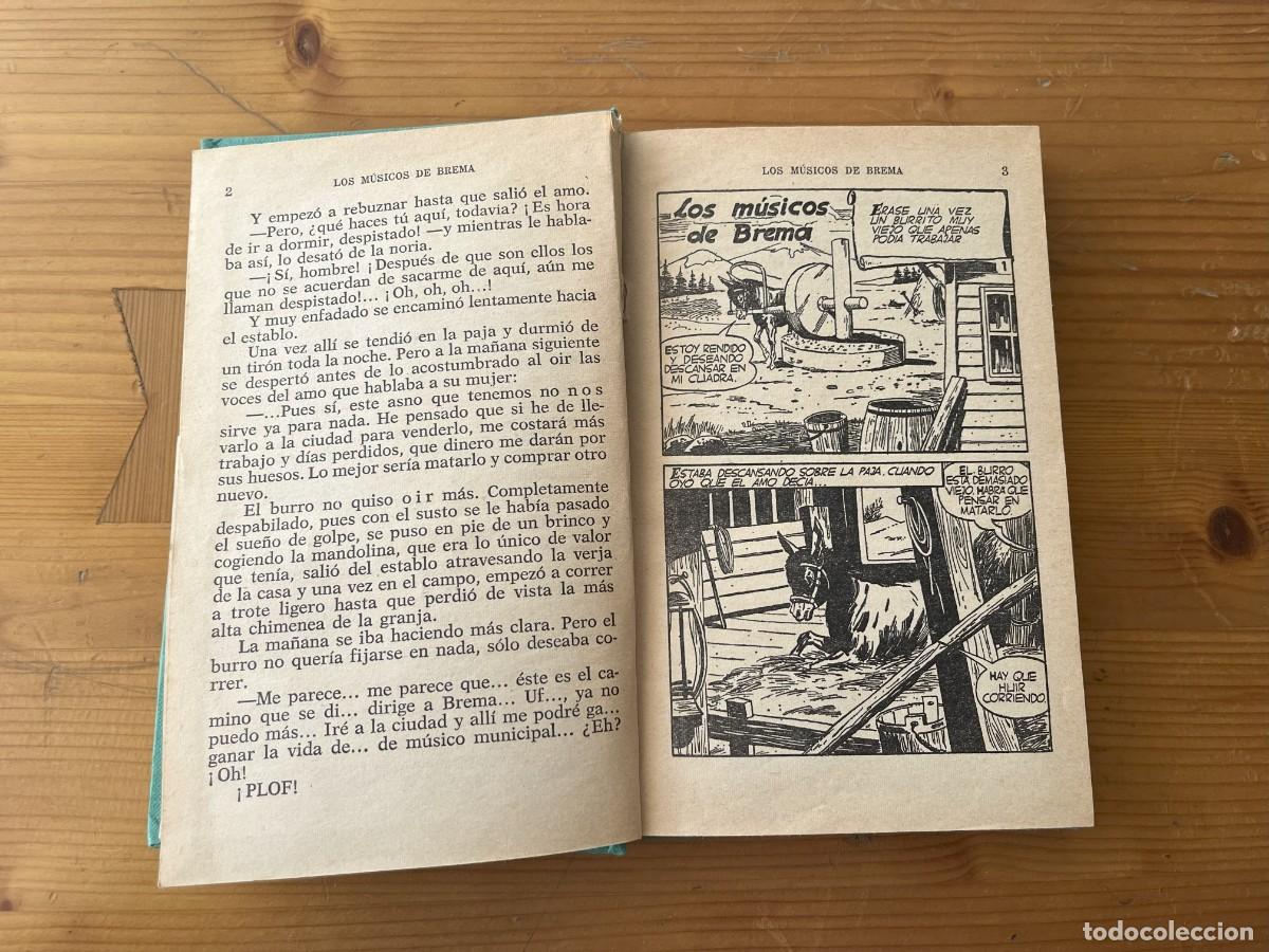 Libros de segunda mano: Los M&uacute;sicos de Brema - Bruguera 1974 - Foto 6