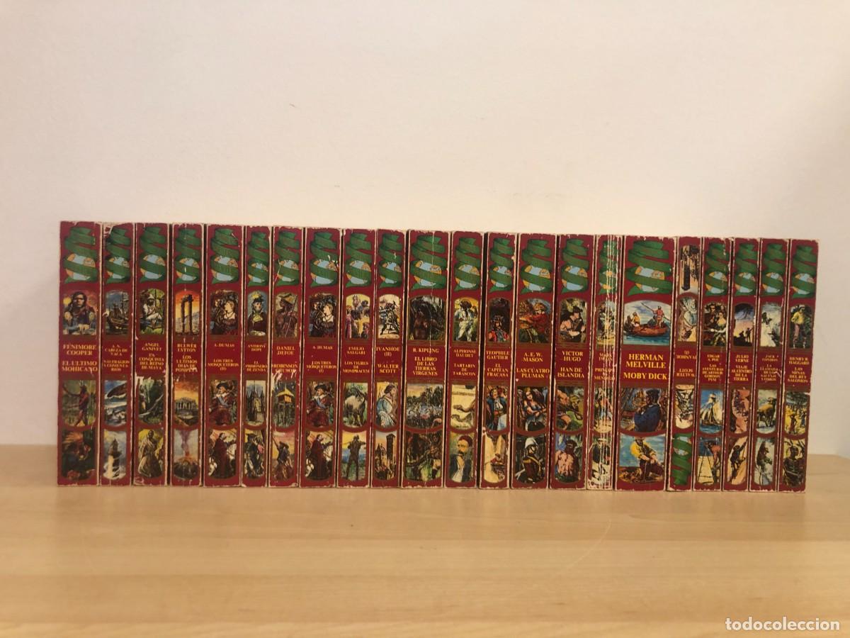 Libros de segunda mano: Obras Maestras de La Aventura 22 Tomos Club Internacional del Libro Primera Edicion 1987