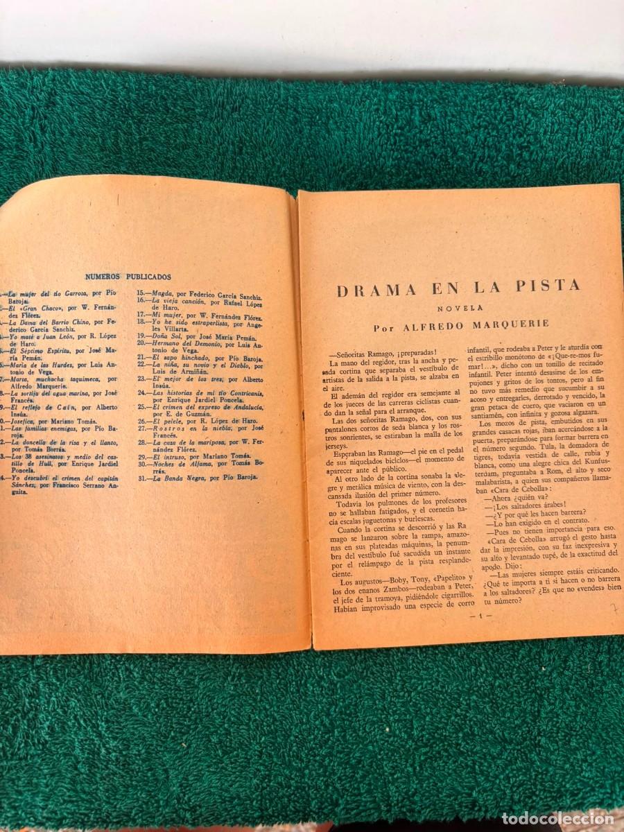 Libros de segunda mano: Drama en la Pista - Alfredo Marquerie - Foto 3