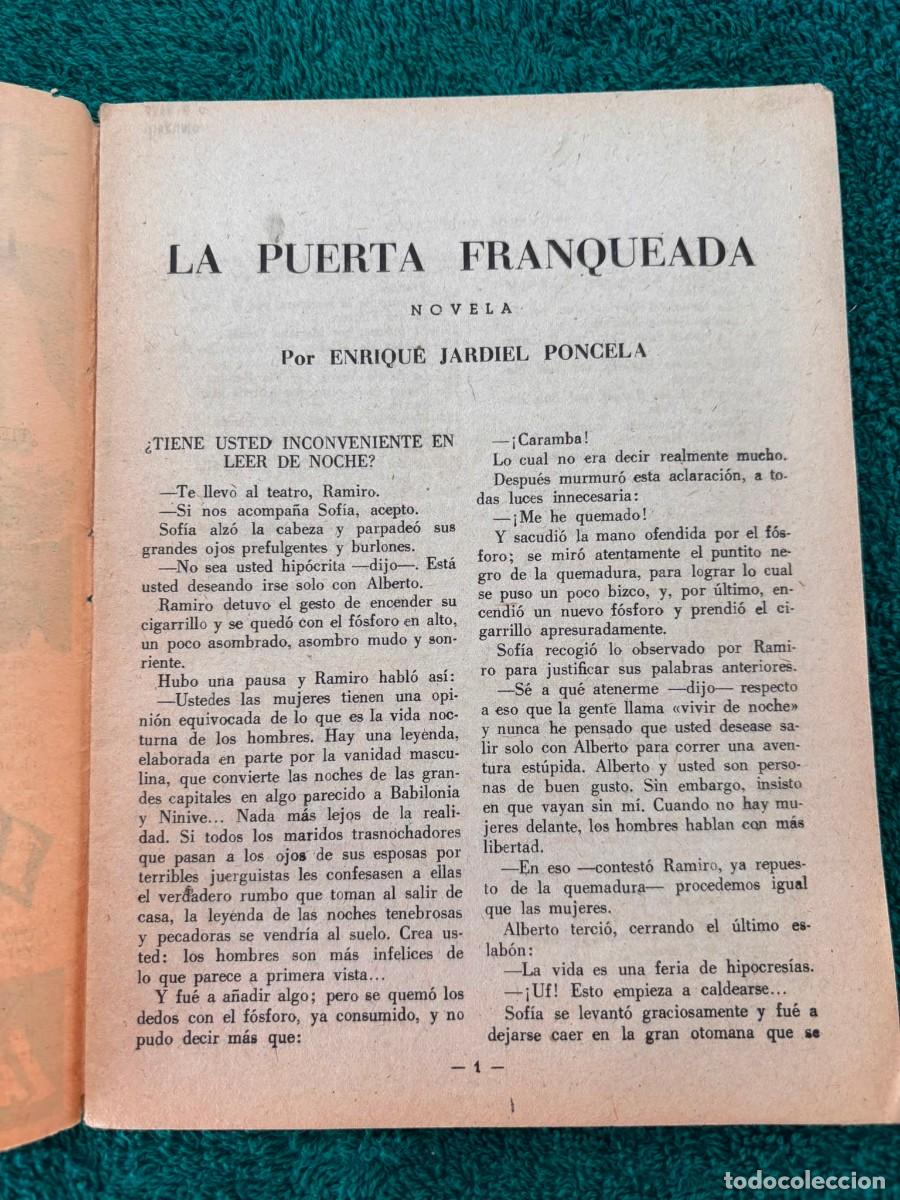 Libros de segunda mano: La puerta Franqueada - E. Jardiel Poncela - Foto 3