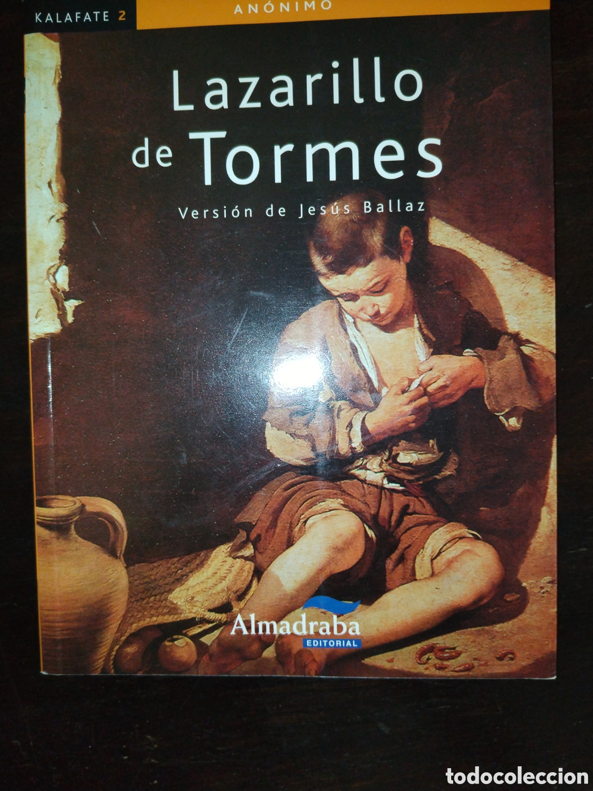 Libros de segunda mano: Lazarillo de Tormes. Versi&oacute;n adaptada de Jes&uacute;s Ballaz