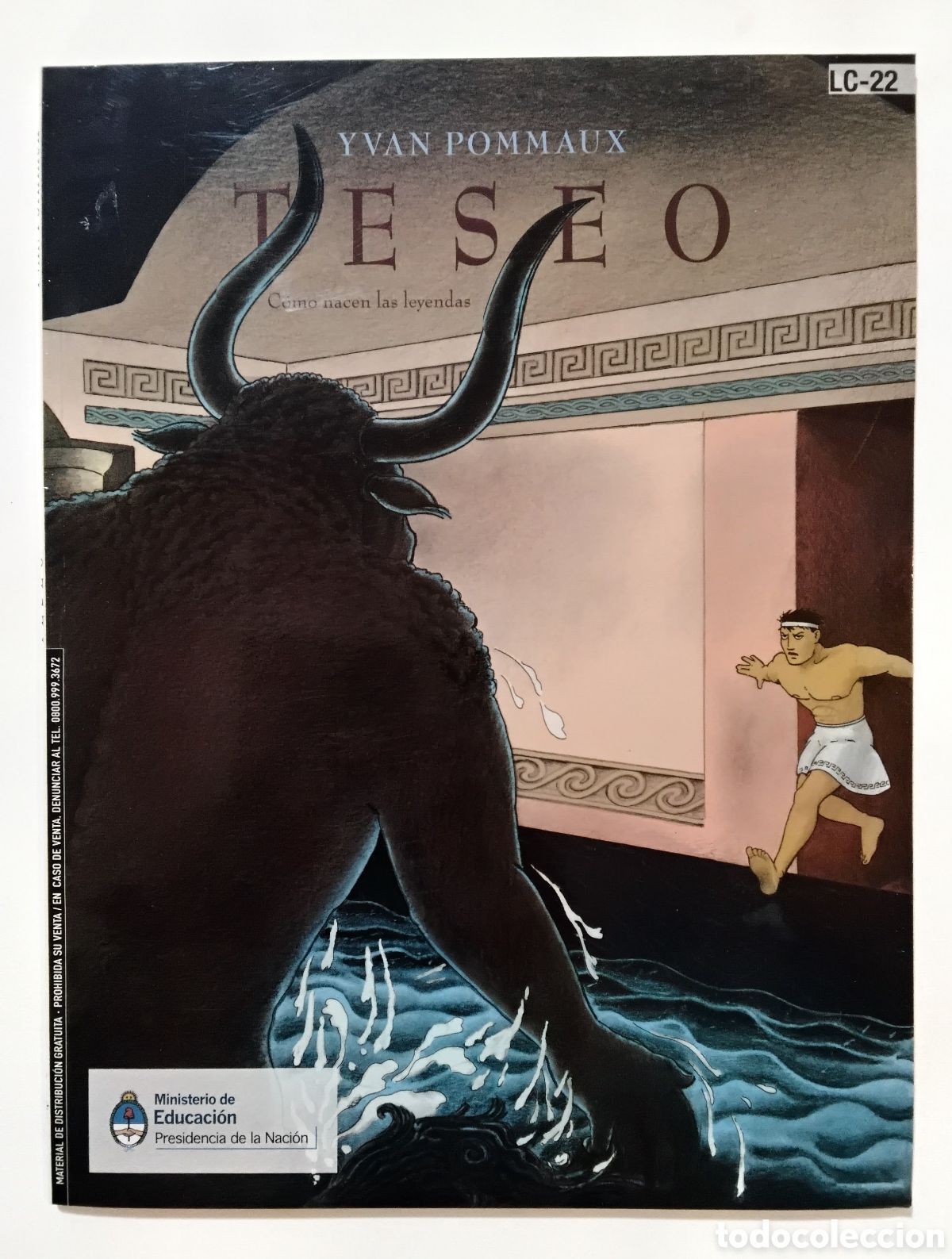 Libros de segunda mano: YAN POMMAUX &ndash; TESEO. C&Oacute;MO NACEN LAS LEYENDAS &ndash; EDICIONES CONTINENTE / EDITORIAL CORIMBO &ndash; 2013