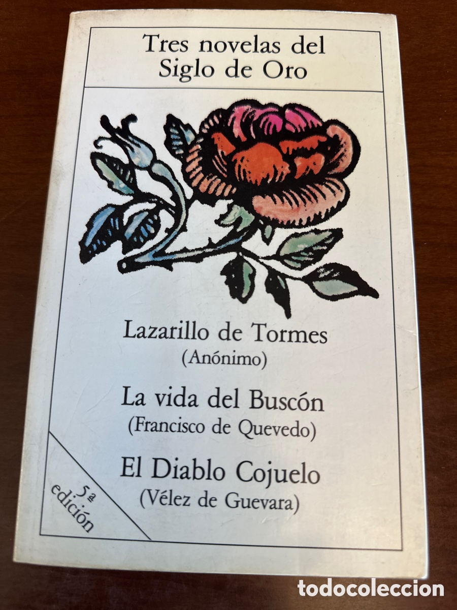 Libros de segunda mano: TRES NOVELAS DEL SIGLO DE ORO - LAZARILLO / BUSC&Oacute;N / DIABLO COJUELO - PLANETA