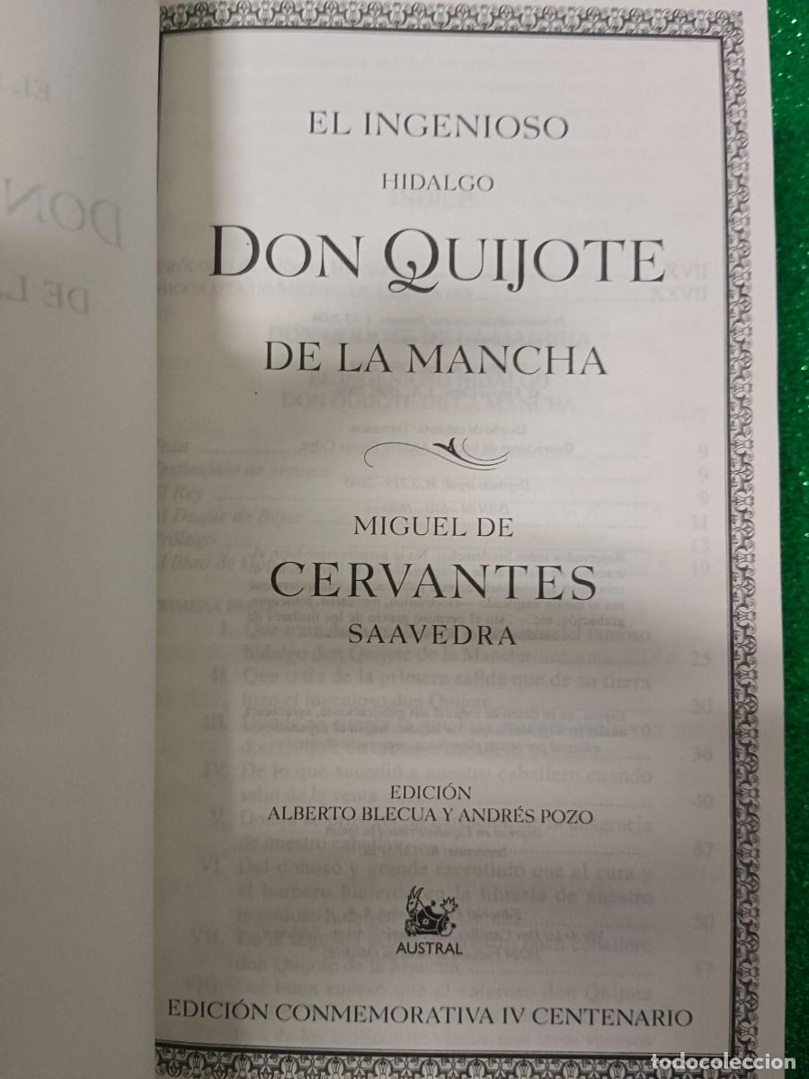 Libros de segunda mano: DON QUIJOTE DE LA MANCHA MIGUEL DE CERVANTES - Foto 6