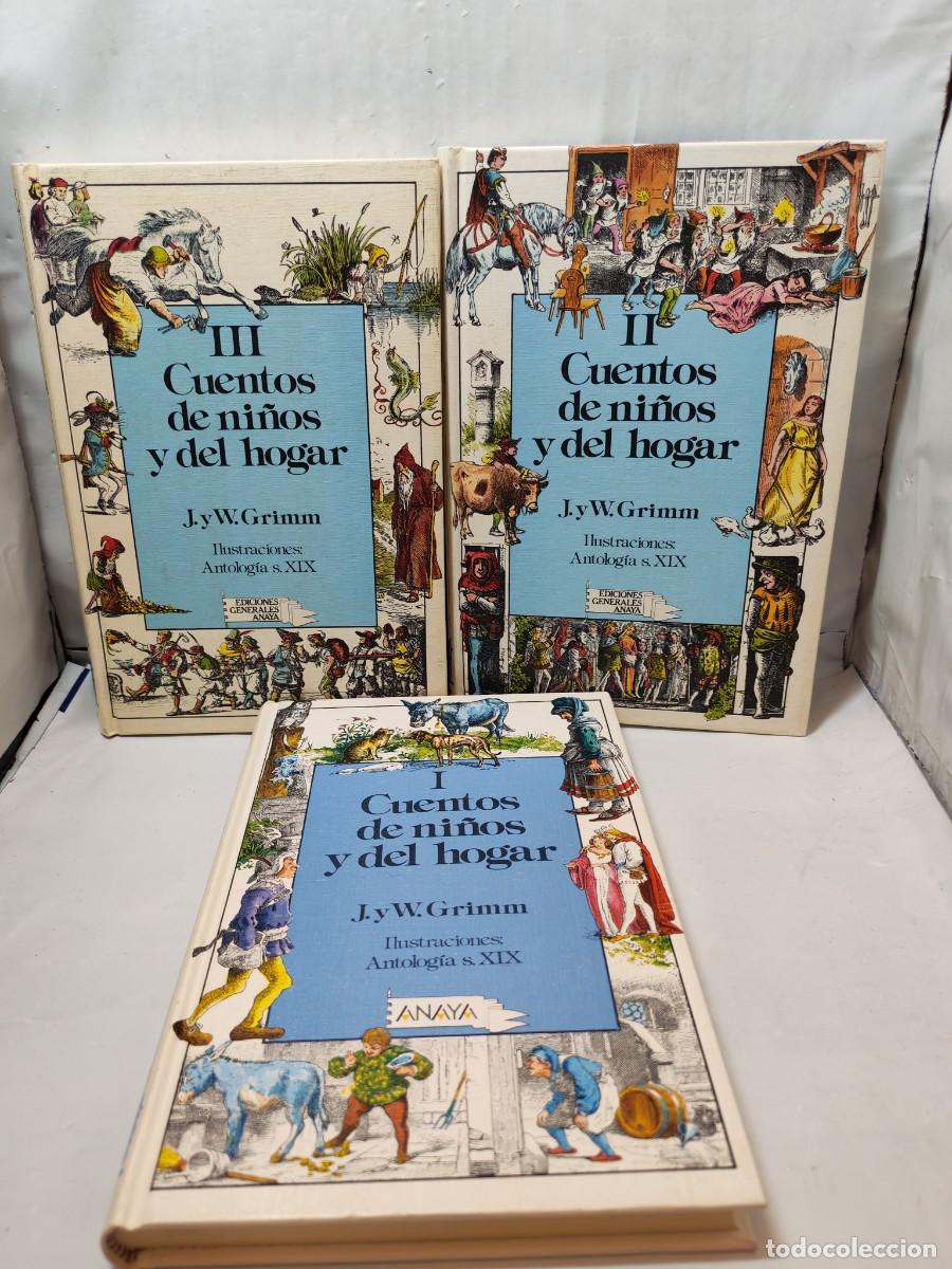 Gebrauchte B&uuml;cher: CUENTOS DE NI&Ntilde;OS Y DEL HOGAR, Tomos I, II y III (Obra completa en 3 tomos tapa dura, Col. Laur&iacute;n)