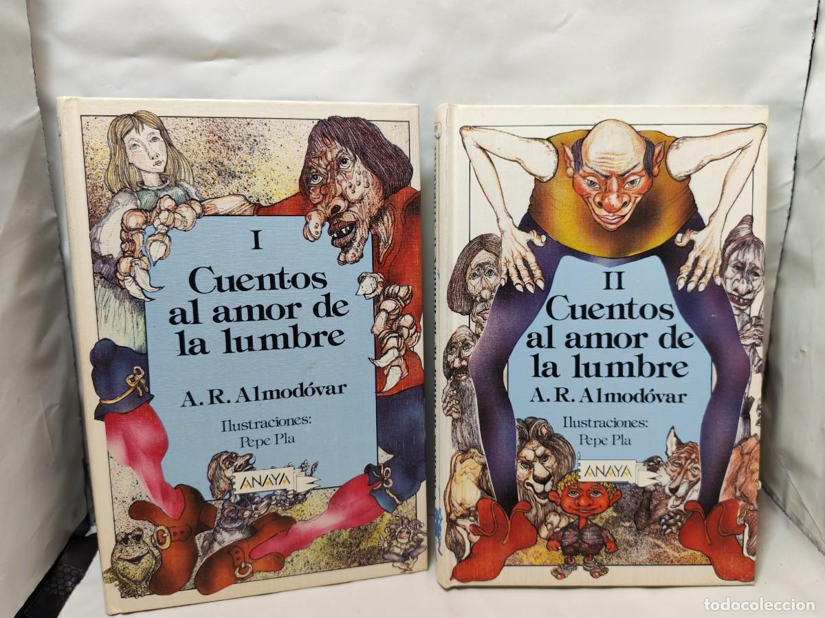 Second hand books: Cuentos al amor de la lumbre: Tomos I y II (edici&oacute;n 1986, tapa dura, Colecci&oacute;n: Laur&iacute;n)
