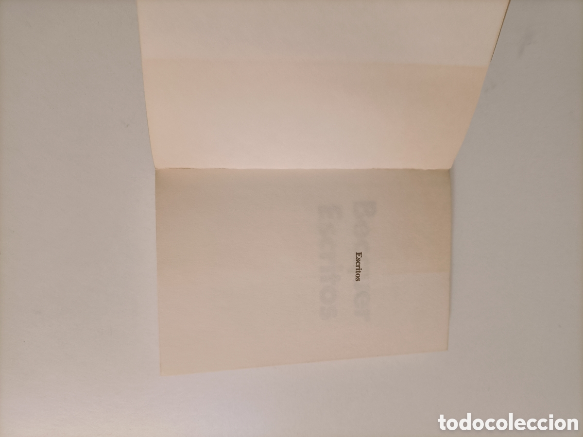 Libros de segunda mano: B&eacute;cquer Escritos. Edici&oacute;n a&ntilde;o 1983 - Foto 6