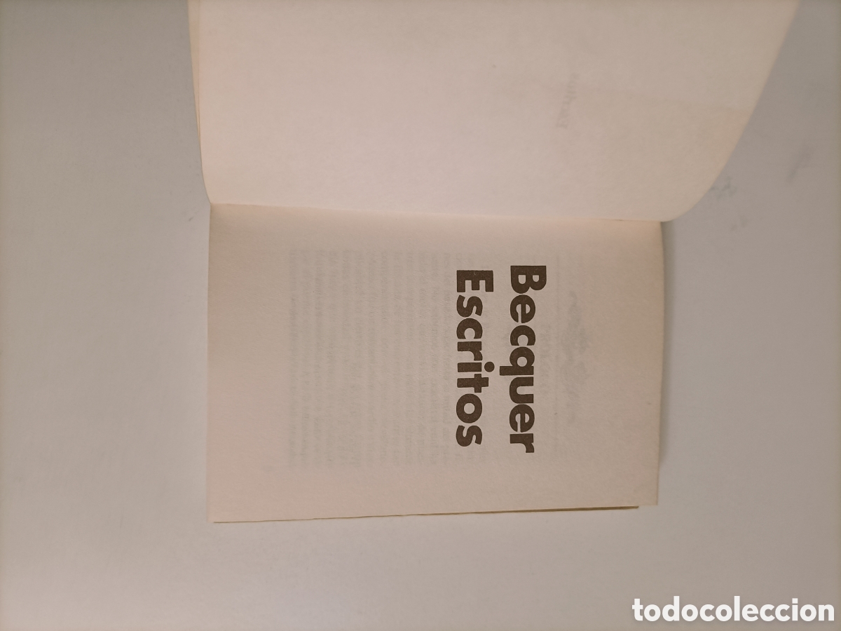 Libros de segunda mano: B&eacute;cquer Escritos. Edici&oacute;n a&ntilde;o 1983 - Foto 7