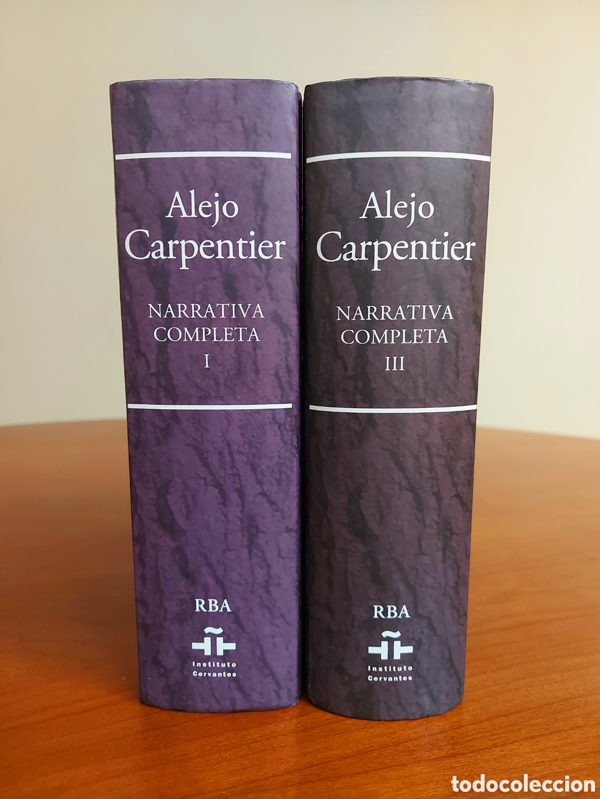 Libros de segunda mano: Alejo Carpentier, Narrativa completa. Tomos I y III. RBA, 2006.