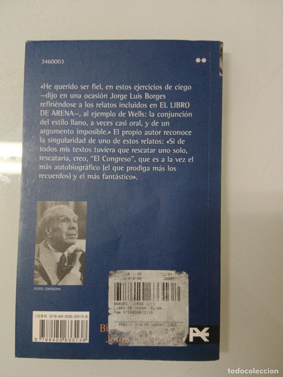 Libros de segunda mano: EL LIBRO DE ARENA JORGE LUIS BORGES - Foto 3