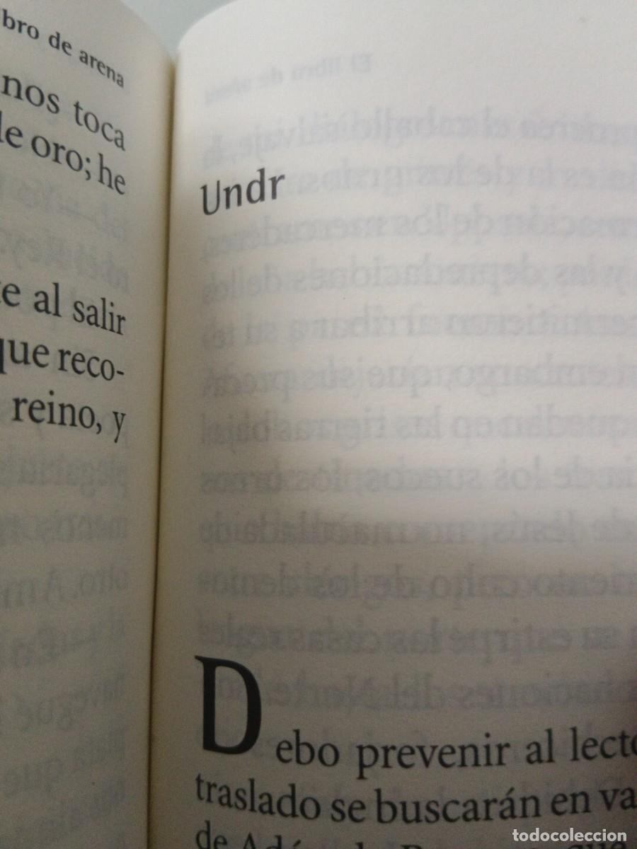 Libros de segunda mano: EL LIBRO DE ARENA JORGE LUIS BORGES - Foto 7