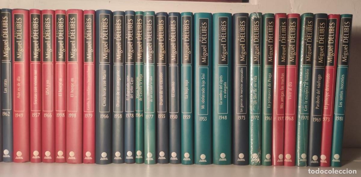 Libros de segunda mano: LOTE 27 LIBROS BIBLIOTECA MIGUEL DELIBES- PLANETA DeAGOSTINI