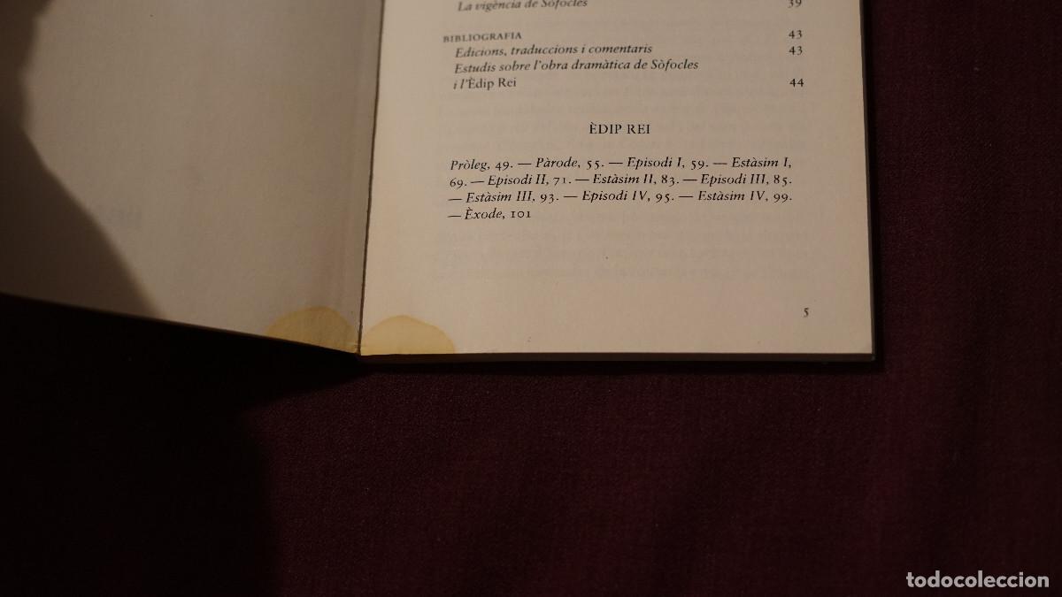 Libros de segunda mano: S&ograve;focles - &Egrave;dip Rei - RBA 2012 - Foto 3