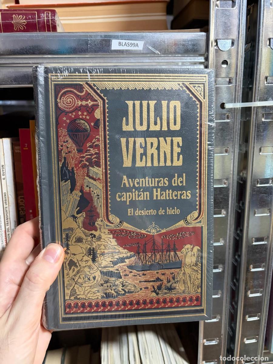 Libros de segunda mano: BLAS99A Aventuras del capit&aacute;n Hatteras. El desierto de hielo + Julio Verne